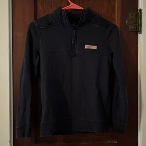 Vineyard vines kids navy sheep shirt/sweatshirt